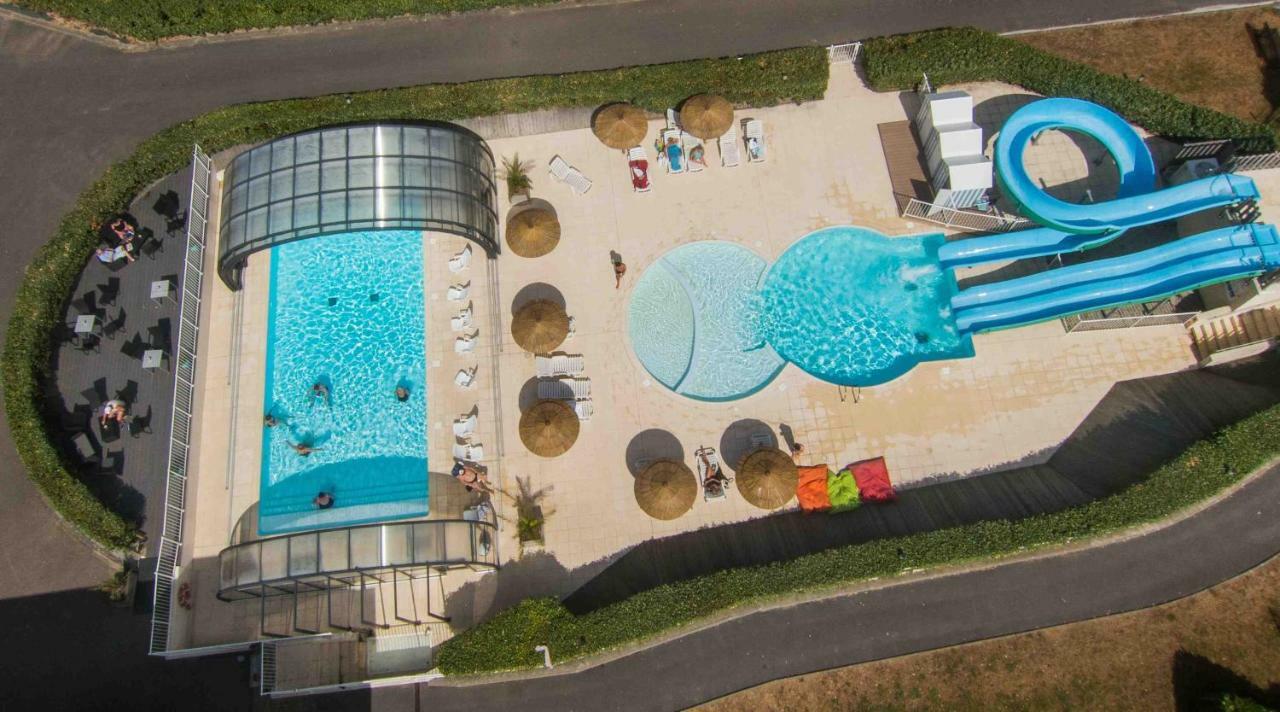 Hotel Club De La Plage Мервиль-Франсвиль Экстерьер фото
